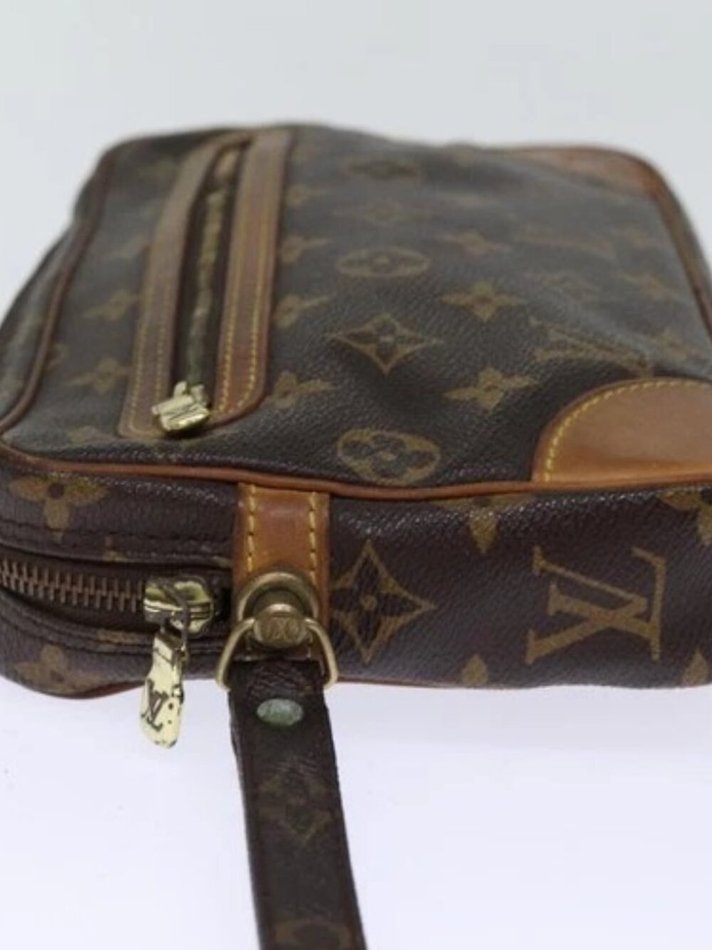 LOUIS VUITTON Monogram Marly Dragonne GM Clutch Bag M51825 LV Auth th4852 - Picture 3 of 15